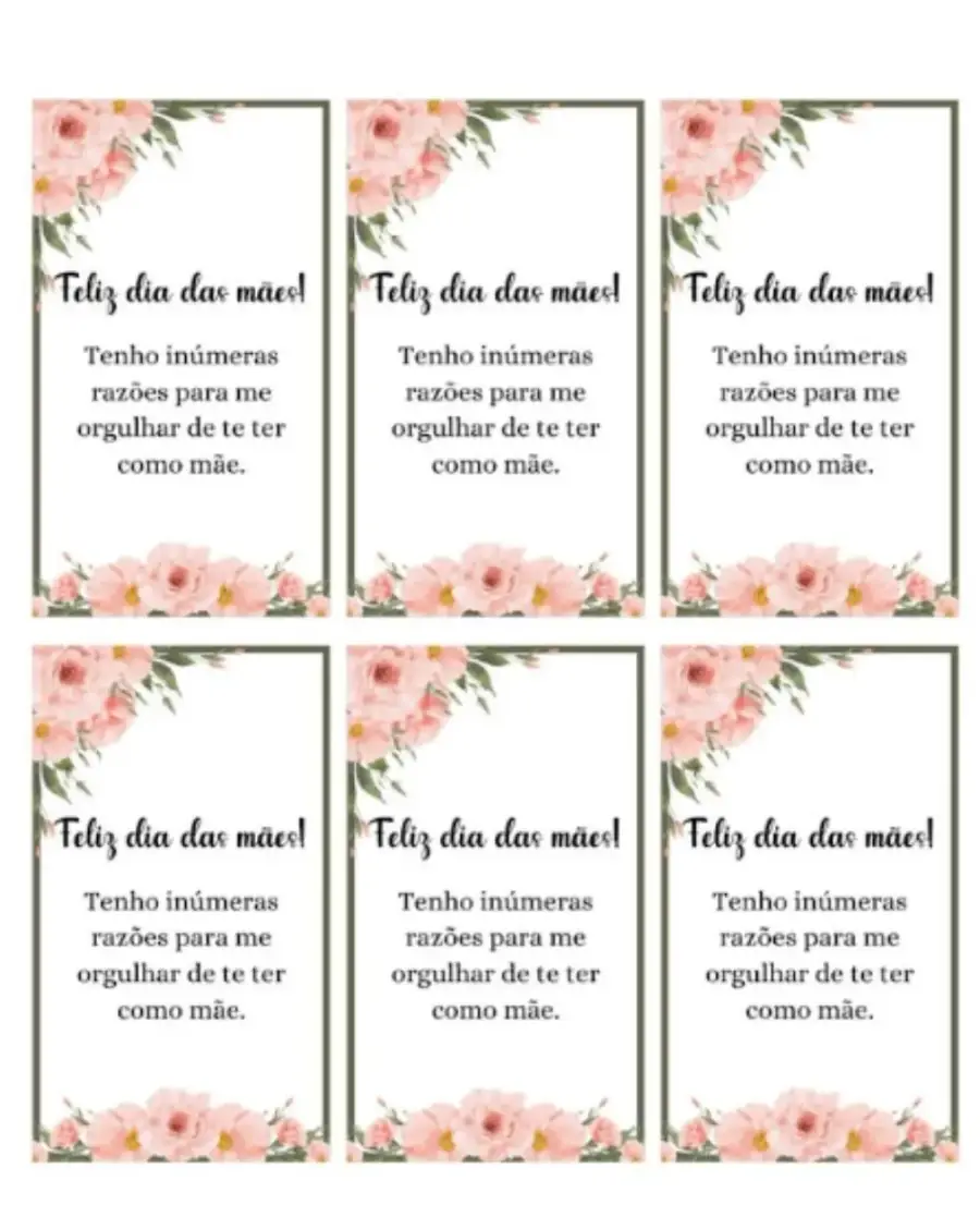 Frases prontas para cartão